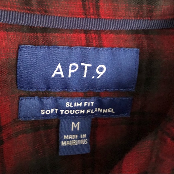 Red and Black Flannel Shirt - Picture 2 of 3